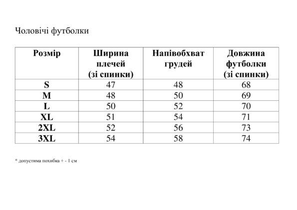 Чоловічі футболки